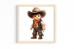 Baby Cowboy Sublimation Clipart Product Image 2