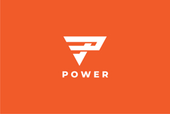 Power Letter P Logo Design Vector Product Image 2