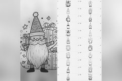 100 Procreate Christmas Gnome Stamp Brushes Product Image 7