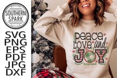 Christmas Peace Love And Joy Christmas Ornament Product Image 3