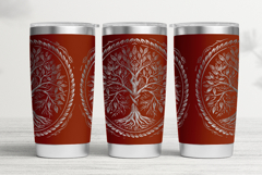 20oz Tumbler laser svg|Tumbler Celtic tree, Tree of Life Product Image 2