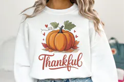 Thankful Svg | Thanksgiving Svg | Shirt Svg Product Image 1