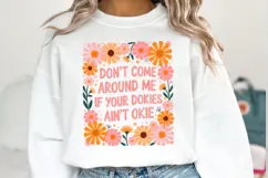 Don't come around me Svg | Svg Files for Cricut | Shirt Svg Product Image 1