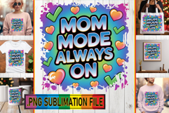 RADIANT Tote Bag Designs PNG, Mother's Day Product Image 1