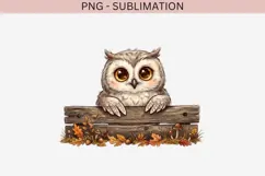 Peeking owl halloween png design for T-shirts Product Image 2