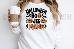 Halloween Boo Jee Mama Sublimation PNG Design Product Image 2