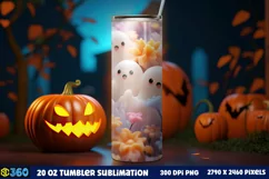 Halloween Tumbler Sublimation Wraps, Tumbler Halloween Product Image 2