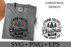 Farm Fresh Christmas Trees Svg | Christmas svg | Shirt Svg Product Image 3