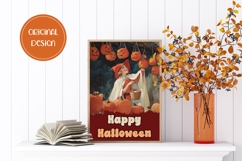 Happy Halloween Greeting Card, Happy Halloween Wall Art Product Image 2