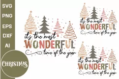 It's The Most Wonderful Time Of The Year SVG Design Product Image 2