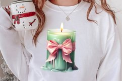 Pastel Christmas Shublimation Clipart, Pastel Christmas Clip Product Image 2