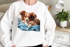 Cute Sleeping Dogs Clipart Product Image 2