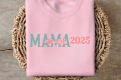 Mom Est. 2025 SVG PNG Design, Mother&#039;s Day SV Product Image 2