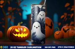 Halloween Tumbler Sublimation Wraps, Tumbler Halloween Product Image 2