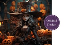 3D Halloween Tumbler Wrap, 3D Halloween Sublimation Design Product Image 2