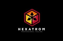 Hexagon Digital Arrows Logo Product Image 3