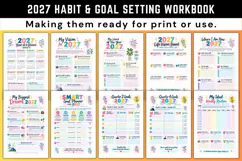2027 Habit & Goal Setting Workbook Product Image 2