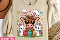 Retro Easter Day Sublimation PNG Product Image 2