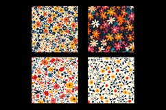 Ditzy Flowers Digital Paper Patterns Product Image 2