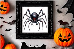 Gothic Halloween Watercolor Clipart PNG, Halloween PNG Product Image 2