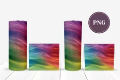 Colorful Tumbler Sublimation, Liquid Tumbler Wrap Designs Product Image 2