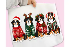 Funny Christmas Dog PNG, Christmas Sublimation, Dog PNG Product Image 2