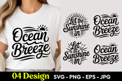 Ocean Breeze SVG PNG Product Image 1