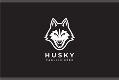 Husky Head Logo Design Vector Illustration Product Image 2
