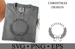Elegance Svg | Christmas svg | Shirt Svg Product Image 2
