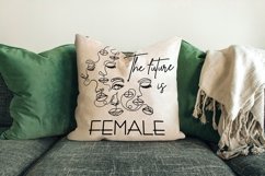 The Future Is Female SVG PNG files, Women Empowerment Quotes Product Image 2