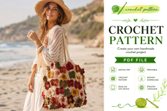 Butterfly Crochet Bag Pattern PDF Product Image 5