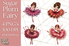 Nutcracker Ballet Clipart PNG, Sugar Plum Fairy &amp; Soldiers Product Image 1