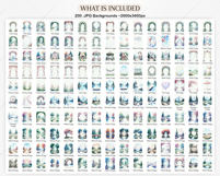 Mix Vertical Backgrounds Soft &amp; Scenic Backdrops Product Image 2