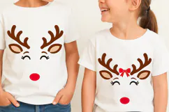 Personalized Kids Christmas PNG, Funny Christmas PNG, Deer Product Image 3