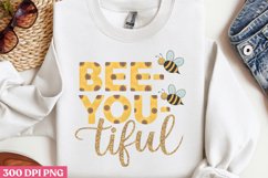 Bee you tiful PNG, Sunflower Quotes Sublimation PNG Product Image 3