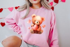 Valentines Day Bear Clipart, Christmas Clipart Product Image 2