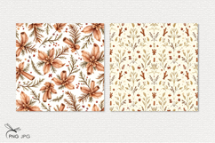 Christmas digital paper, background clipart Product Image 2