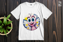 Cute Butterfly Clipart Sublimation PNG Product Image 2