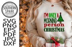 Only A Morning Person On Christmas Tree Product Image 3