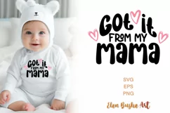 Mama and Mini SVG, Mom Life svg, Mother's Day svg, Product Image 1