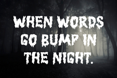 Haunted Palace is a Halloween font Product Image 2