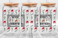Christmas Can Glass Wrap SVG, Christmas Glass Wrap Svg Product Image 2