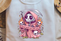 Pastel Pink Halloween Sublimation PNG Product Image 2