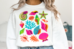 Seashells Svg | Svg Files for Cricut | Shirt Svg Product Image 3