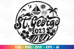 Summer svg Beach svg St George Product Image 2