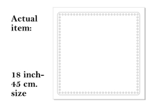 Basket bottom square 18 inch 45 cm digital file base craft m Product Image 2