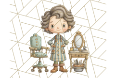 Cute Career Clipart Watercolor Professions Clip Art for Kids Product Image 2
