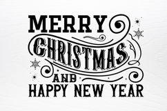 Vintage Christmas Sign SVG Product Image 2