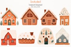 Cozy Christmas Watercolor 53 Cliparts Collection Product Image 2