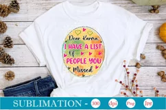 Dear Karma, I Have A List Of People You Missed Product Image 1